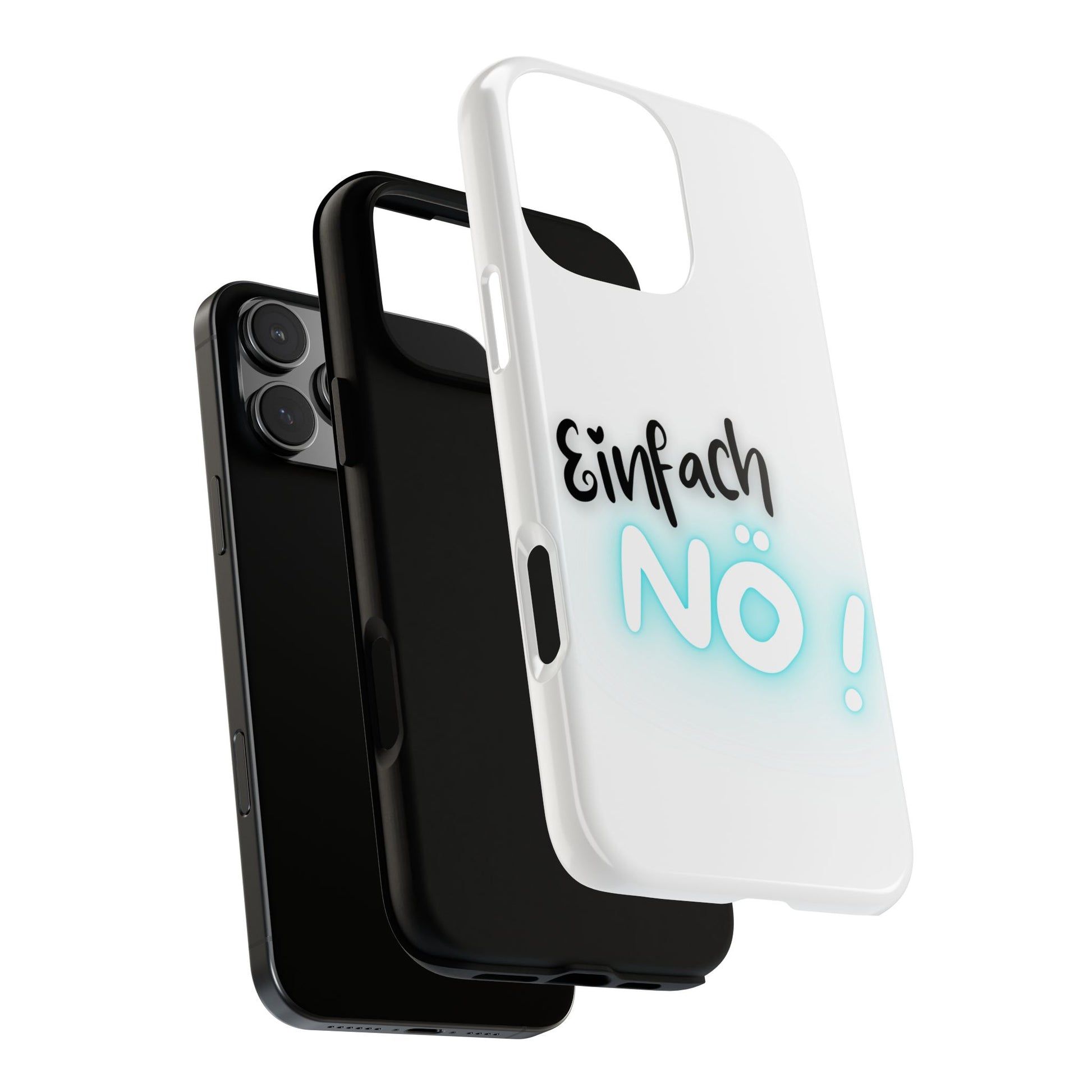 Robuste Handyhülle mit Design | Stoßfeste Schutzhülle für Smartphones  | Wireless-Charging geeignet | Moderne Handy-Hülle