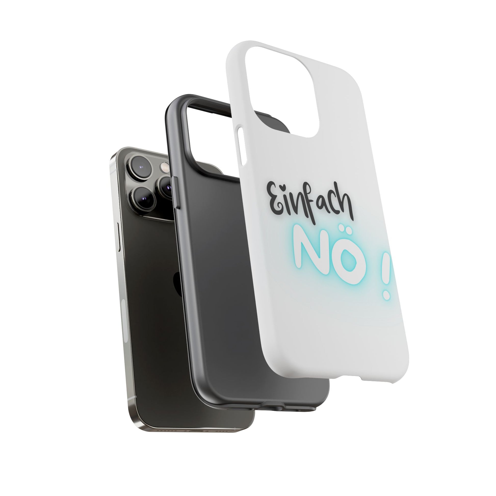 Robuste Handyhülle mit Design | Stoßfeste Schutzhülle für Smartphones  | Wireless-Charging geeignet | Moderne Handy-Hülle