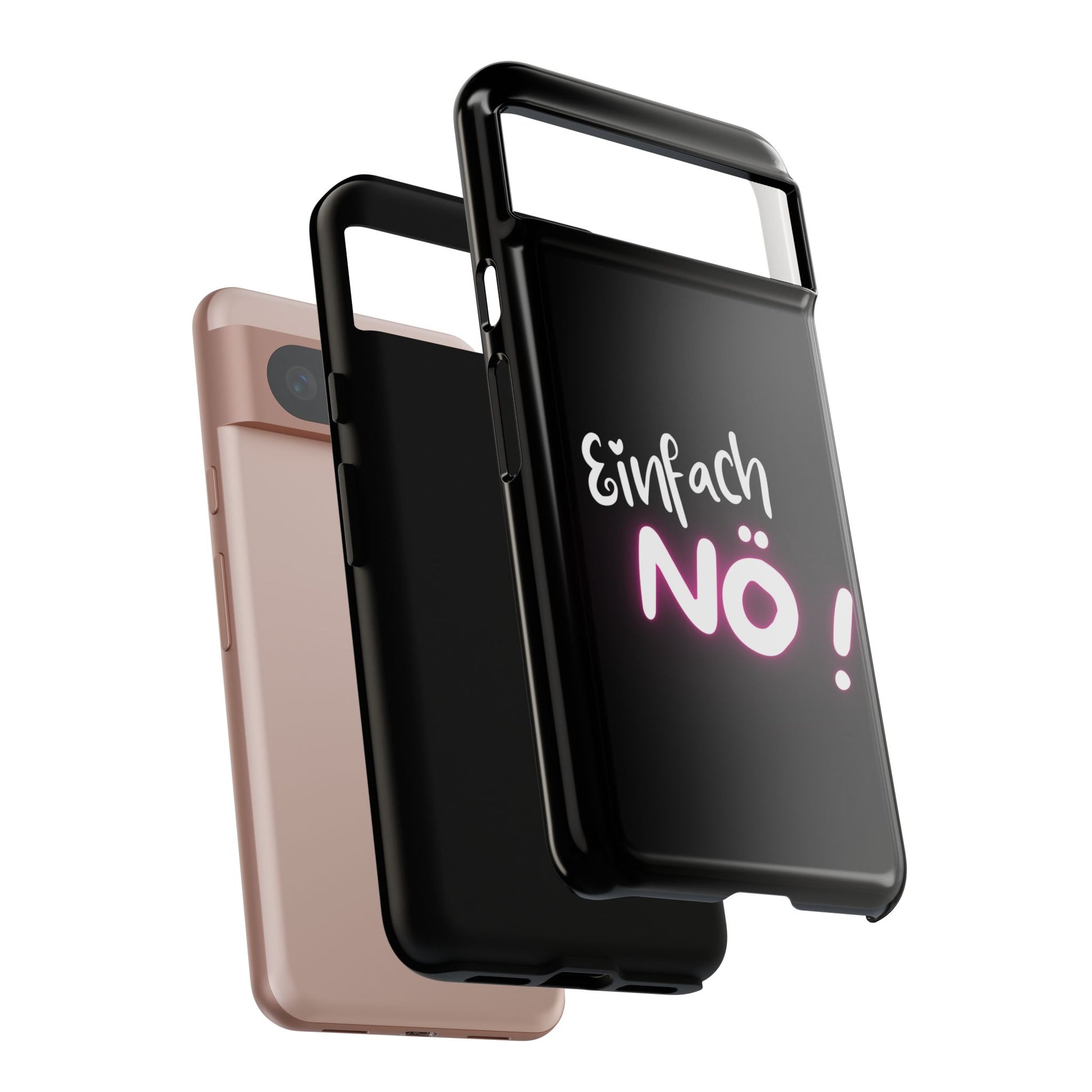 Robuste Handyhülle mit Design | Stoßfeste Schutzhülle für Smartphones | Wireless-Charging geeignet | Moderne Handy-Hülle