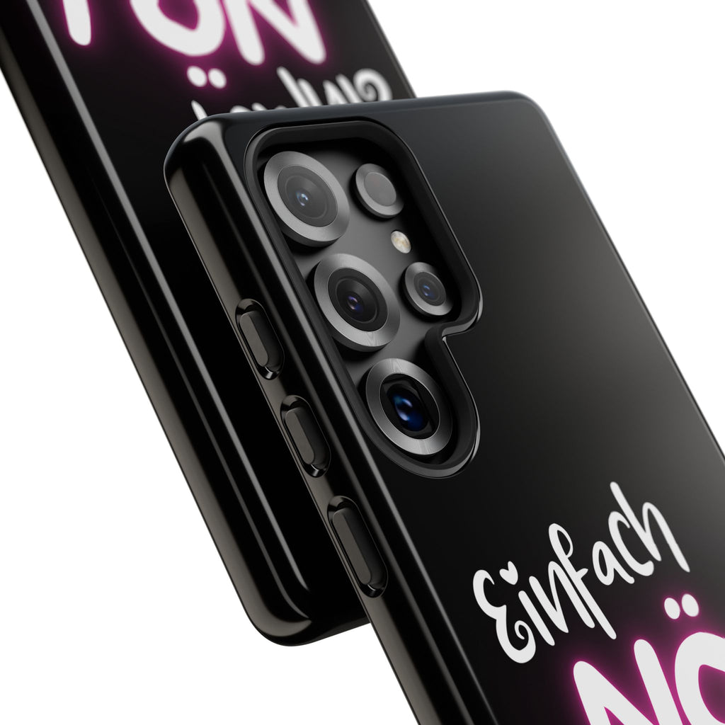 Robuste Handyhülle mit Design | Stoßfeste Schutzhülle für Smartphones | Wireless-Charging geeignet | Moderne Handy-Hülle