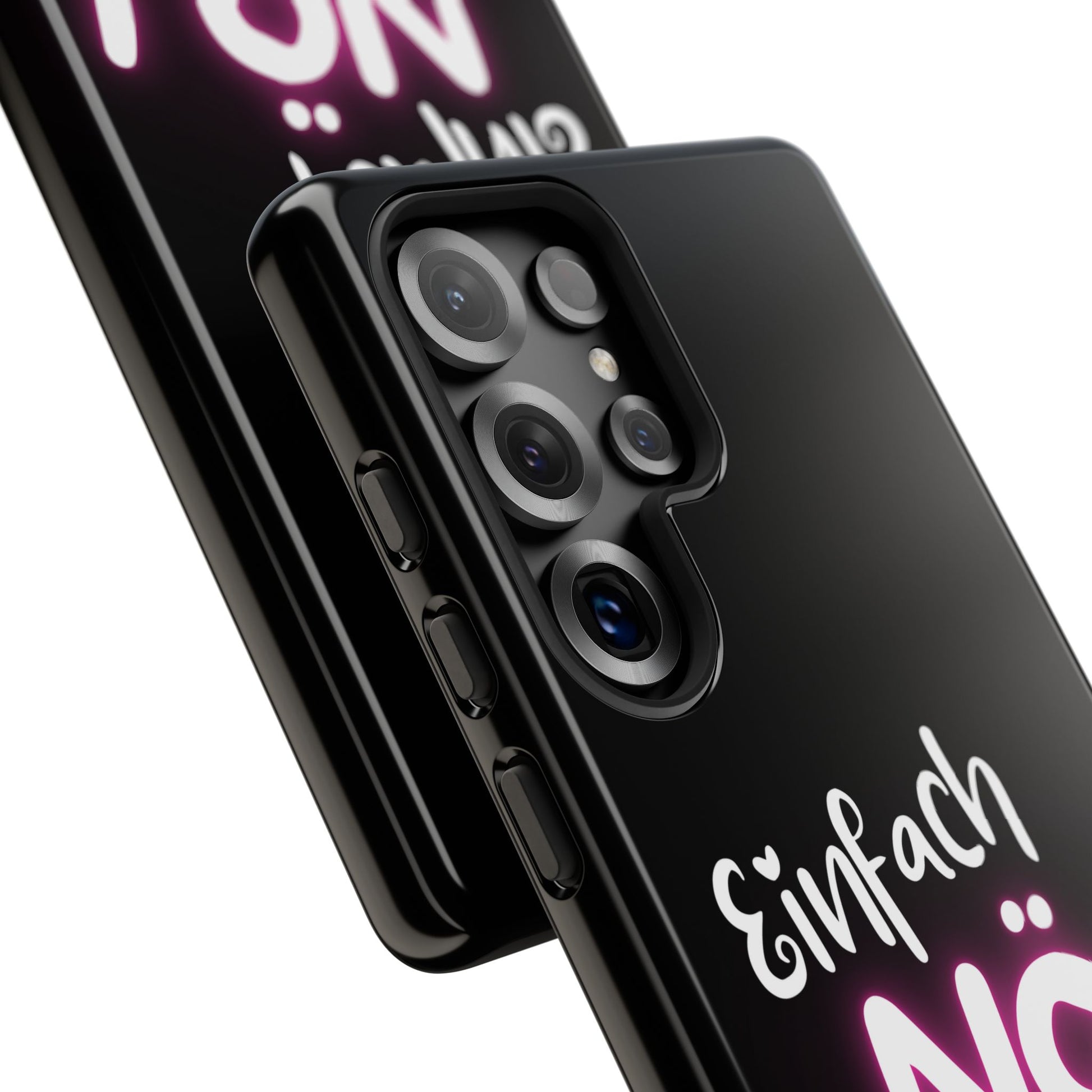 Robuste Handyhülle mit Design | Stoßfeste Schutzhülle für Smartphones | Wireless-Charging geeignet | Moderne Handy-Hülle