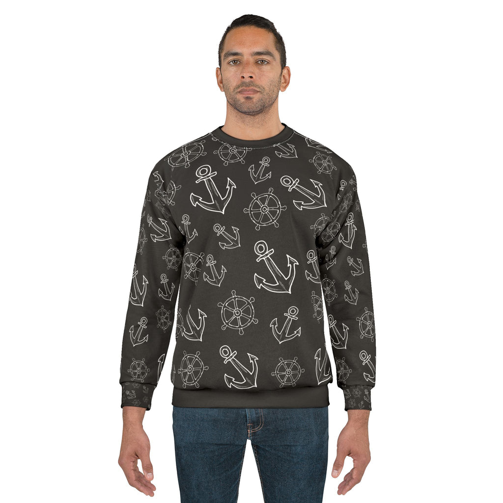 Unisex Sweatshirt mit All-Over-Print  Farbintensiv, bequem & kreativ | Für Alltag, Geschenk u.  Statement-Looks