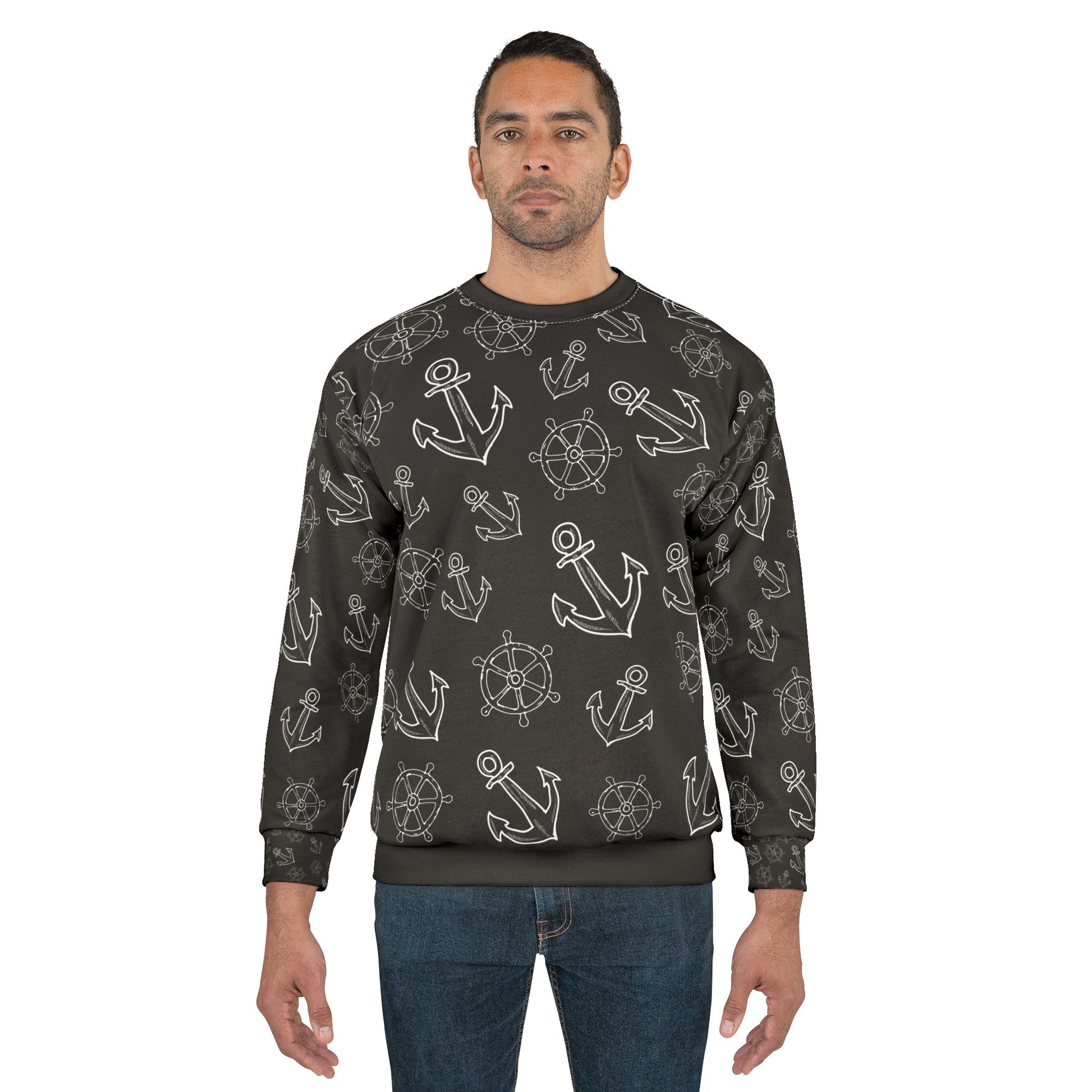 Unisex Sweatshirt mit All-Over-Print  Farbintensiv, bequem & kreativ | Für Alltag, Geschenk u.  Statement-Looks