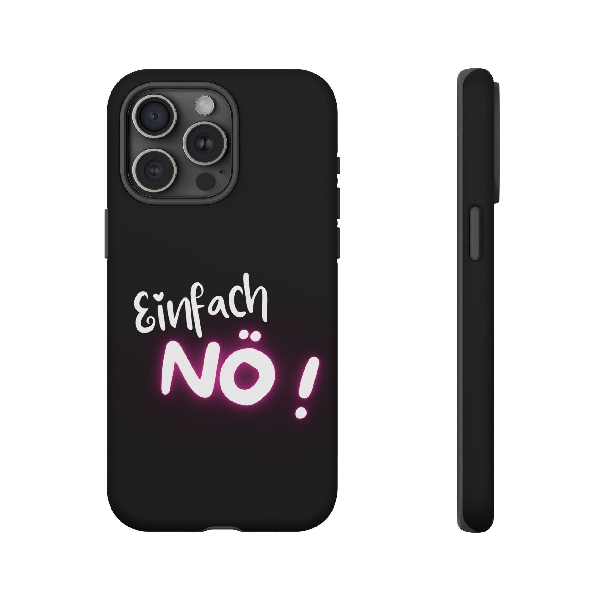 Robuste Handyhülle mit Design | Stoßfeste Schutzhülle für Smartphones | Wireless-Charging geeignet | Moderne Handy-Hülle
