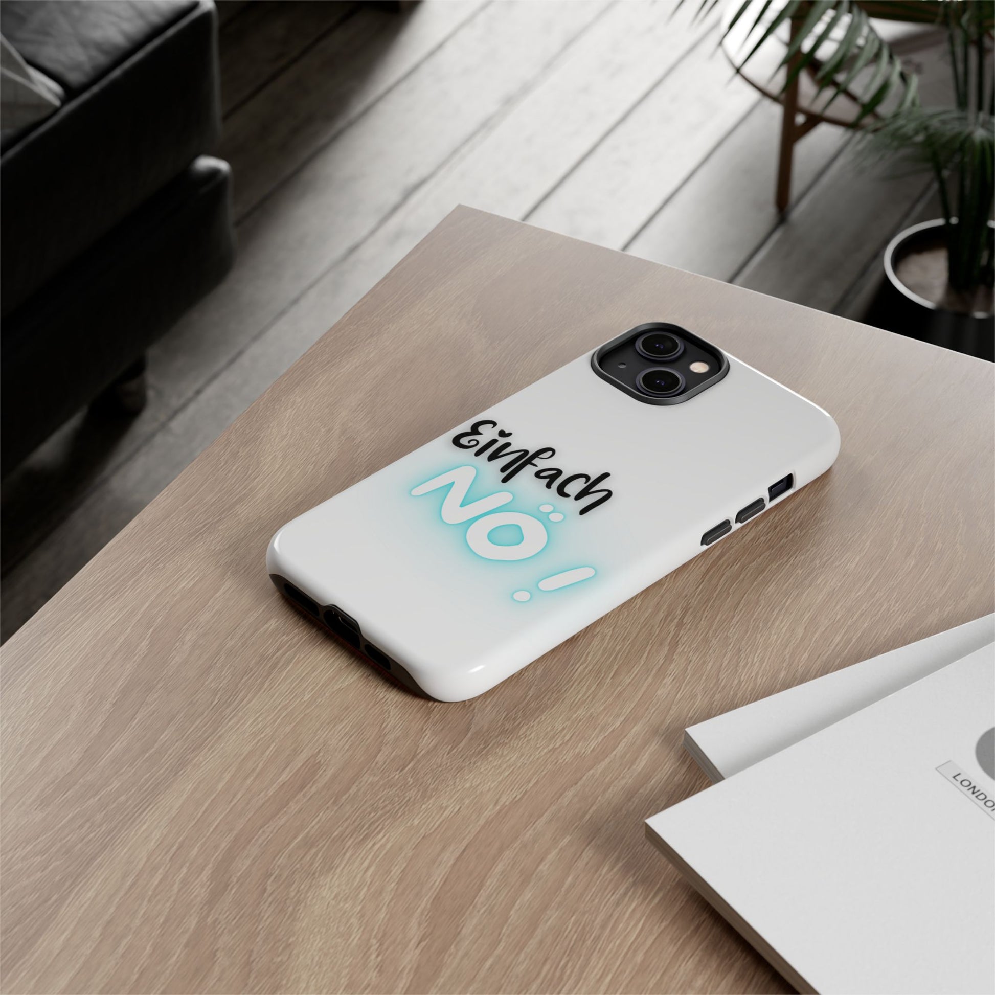 Robuste Handyhülle mit Design | Stoßfeste Schutzhülle für Smartphones  | Wireless-Charging geeignet | Moderne Handy-Hülle