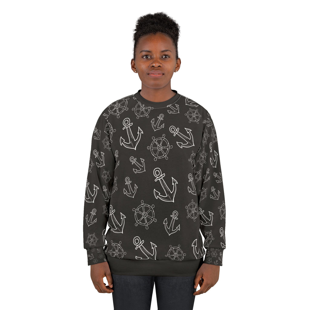 Unisex Sweatshirt mit All-Over-Print  Farbintensiv, bequem & kreativ | Für Alltag, Geschenk u.  Statement-Looks