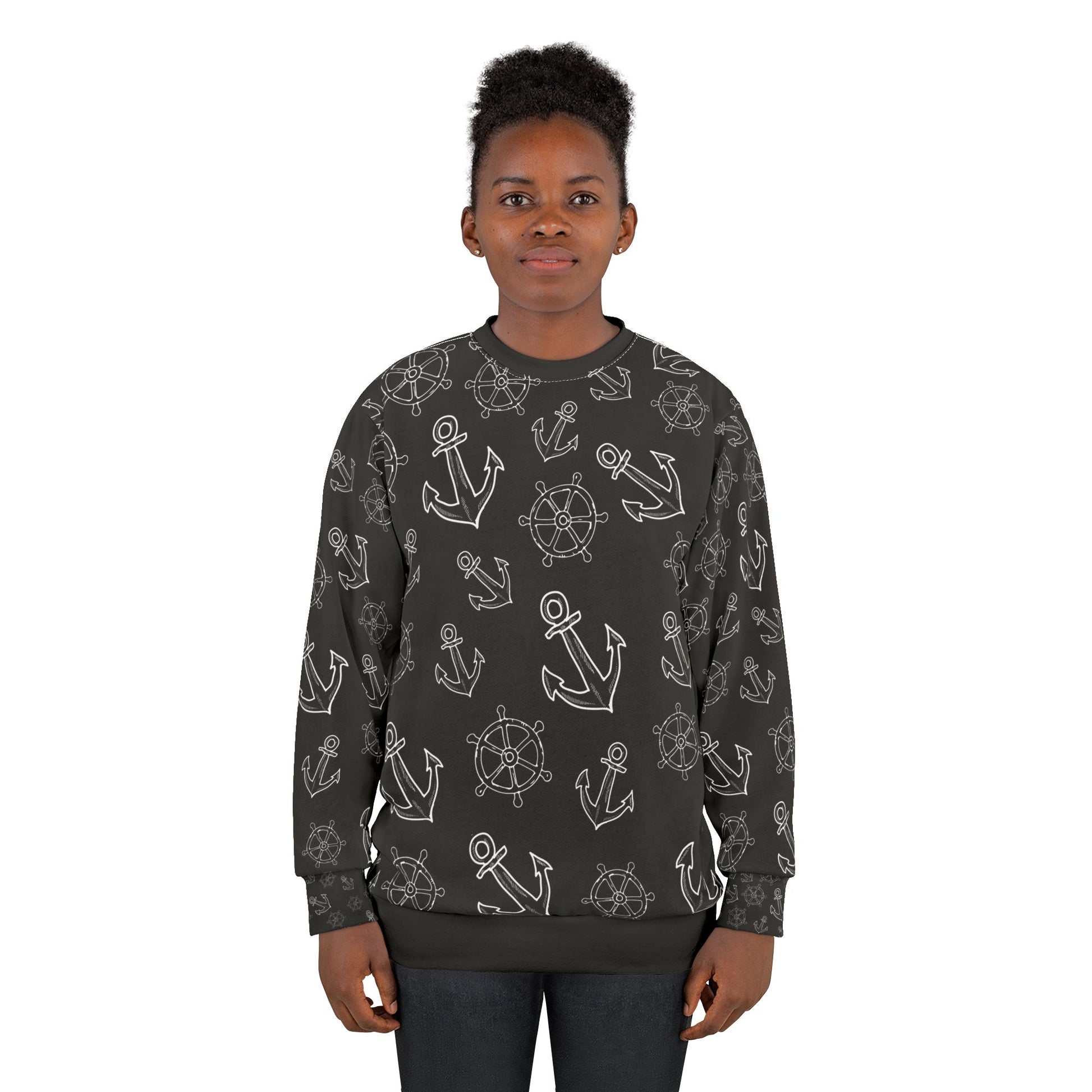 Unisex Sweatshirt mit All-Over-Print  Farbintensiv, bequem & kreativ | Für Alltag, Geschenk u.  Statement-Looks