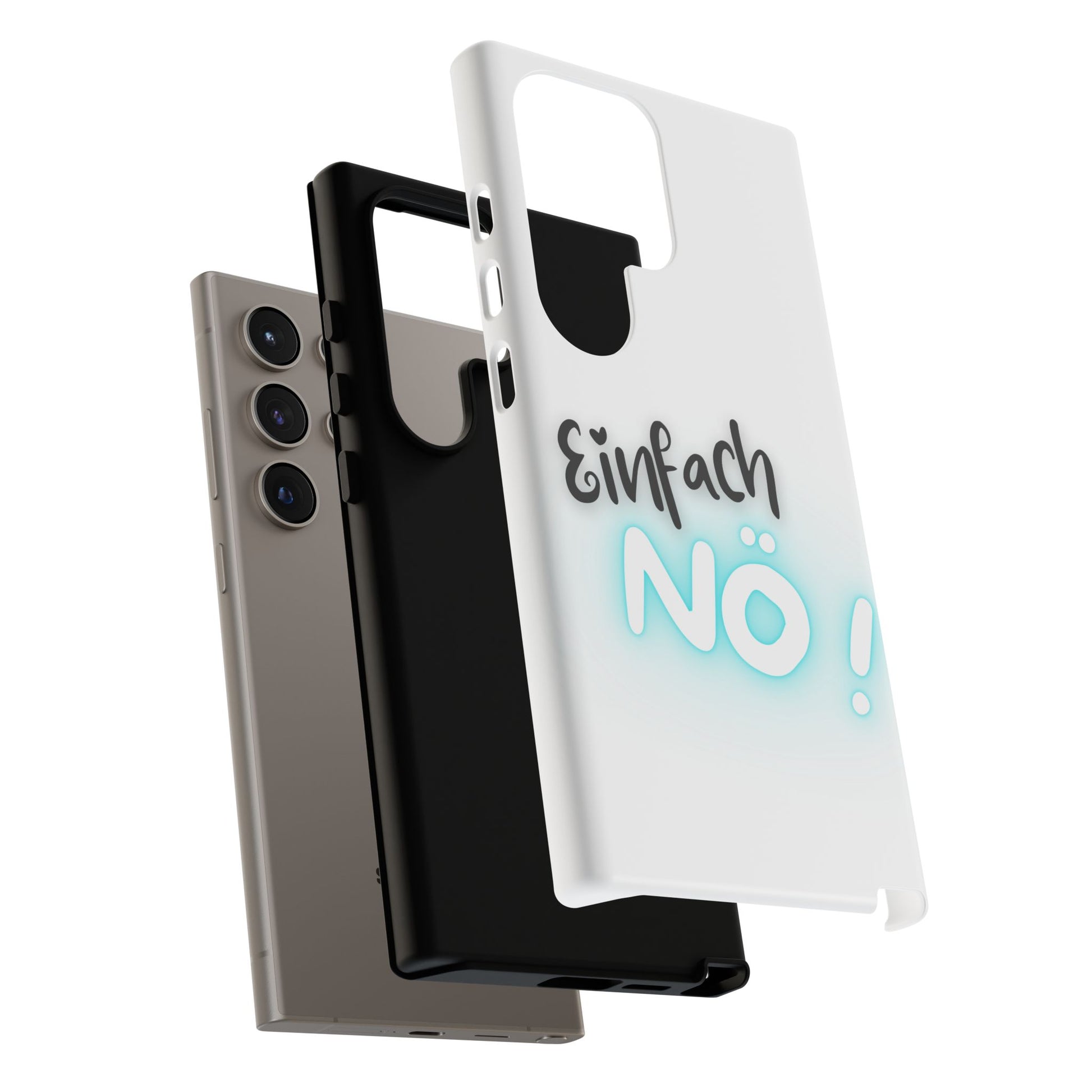 Robuste Handyhülle mit Design | Stoßfeste Schutzhülle für Smartphones  | Wireless-Charging geeignet | Moderne Handy-Hülle