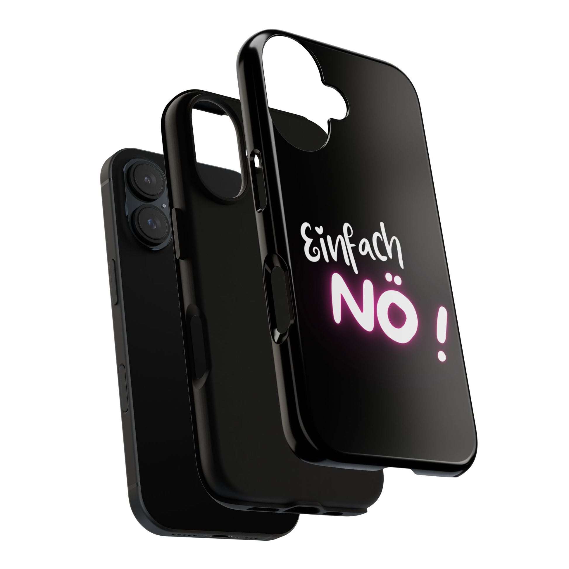 Robuste Handyhülle mit Design | Stoßfeste Schutzhülle für Smartphones | Wireless-Charging geeignet | Moderne Handy-Hülle